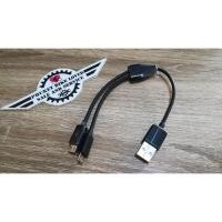 ราคา สายพ่วง USB Micro USB เข้า 1 USB ออก 2 Micro USB สำหรับชาร์จลำโพงและมือถือพร้อมกันเวลา ดูหนังผ่านมือถือ สายชาร์จลำโพง (4867432609)