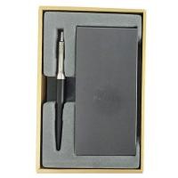 ราคา Parker ปากกาลูกลื่น รุ่น Jotter สีดำ+เงิน แถมสมุดโน๊ต (1031744702)