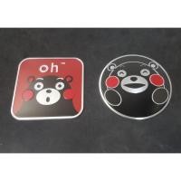 ราคา KUMAMON EMBLEM ALUMINUEM LOGO MASCOT CIRCLE JDM HONDA JAZZ CITY CRV ACCORD CIVIC โลโก้คุมะมง ฮอนด้าแต่งท้าย (5417156966)