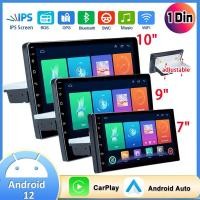 ราคา จอแอนดรอยด์ติดรถยนต์ 1 Din 4GRam 32GRom Android 12 GPS Navi USB WIFI BT FM RDS 7 9 10 นิ้ว วิทยุ ติด รถยนต์ (19186726010)