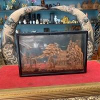 ราคา งานไม้แกะสลักในกรอบกระจก (25490453391)