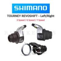 ราคา มือเกียร์มือบิด Shimano ข้างขวา TOURNEY รุ่น 6-Speed 7-Speed ,ข้างซ้าย 3-Speed (23254534578)