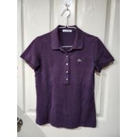 ราคา เสื้อโปโลสีม่วงLacoste มือสอง สวยมากขนาด 40 (44502797327)