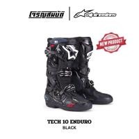 ราคา Alpinestars รองเท้าวิบาก (บูท) รุ่น TECH 10 ENDURO (New Product) สี BLACK (28419226135)