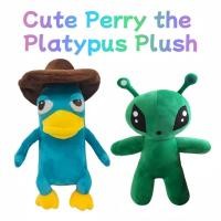 ราคา Kawaii Perry Platypus Plush ของเล่นตุ๊กตาสนุก 25 ซม.ตัวแทน P Platypus Perry ตุ๊กตาน่ารักการ์ตูน Platypus ตุ๊กตาของเล่นนุ่มของเล่นเด็กตกแต่งบ้านตุ๊กตาวันเกิดคริสต์มาส (47106070462)