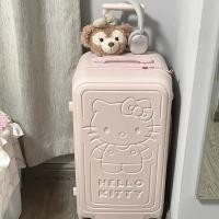 ราคา Ginza xHelloKitty กระเป๋าเดินทางล้อลากของแท้สำหรับนักเรียนหญิงน่ารักสีชมพูกระเป๋าเดินทาง kt cat กระ (28011991740)