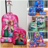 ราคา พร้อมส่ง กระเป๋านักเรียน ล้อลาก เด็ก 3มิติ ✔ซื้อ1 แถม2 เดินทางเด็ก School Bag bagpack (830805539)