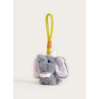 ราคา พวงกุญแจช้างดัมโบ้และกระต่ายขนปุย มาพร้อมสายคล้องมือ (28828861462)