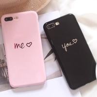 ราคา เคสไอโฟน เคสคู่ เคสคู่รัก สีดำ/ชมพู สกรีนลาย Case iphone Me / you 6,6s,6+,6s+,7,7+,8,8+,x/Xs/Xr/XsMax (1146611838)