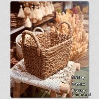ราคา ถาดผักตบชวาทรงรี / ถาดผักตบชวา ที่ใส่โถวงรี (40055747576)