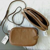 ราคา Used coach 2 zip Coach Crossbody แท้100% (9353079281)