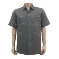 ราคา เสื้อซาฟารีสีเทาเข้ม กระเป๋า 3 ใบ (23083883458)