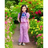 ราคา ชุดเซ็ท2ชื้น เสื้อ+กางเกงขาม้าลายดอก (26476196994)