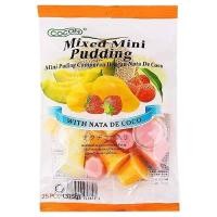 ราคา Cocon มินิพุดดิ้ง มินิพุดดิ้งเยลลี่ผสมวุ้นมะพร้าวรสผลไม้ต่างๆ ขนาด 375 กรัม จำนวน 25 ชิ้น ค่าส่งถูกๆ ราคาส่ง (18629368415)