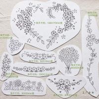 ราคา ด้านบนที่ละลายน้ําได้ลายดอกกุหลาบสามารถเย็บทําด้วยมือ ทําเอง ผ้ายีนส์กาวรูปแบบกระดาษเย็บปักถักร้อยผ้าสติกเกอร์เสื้อกันหนาว 3ตกลง (52453639095)