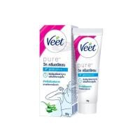 ราคา Veet วีท ครีมขจัดขน เพียว อโลเวร่า ผิวบอบบาง 50 กรัม ครีมกำจัดขน แว๊กซ์ขน (27774889563)