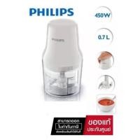 ราคา (มีคูปองลดเพิ่ม) เครื่องบดสับอาหาร PHILIPS เครื่องบดสับ รุ่น HR1393 สีขาว , hr1501/00 สีดำ (6077730515)