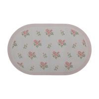 ราคา HomeHuk แผ่นยางกันลื่น รุ่นมีราโรส ขนาด 50 x 80 ซม. - สีชมพู/เขียว (40923724527)
