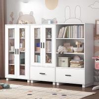 ราคา ตู้วางหนังสือ ตู้หนังสือ ตู้เก็บหนังสือ มีแบบ3ชั้น รุ่นใหม่ สไลต์มินิมอล เข้ากับทุกบ้าน แข็งแรง ทำจากไม้ MDF (20777826825)