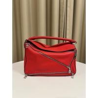 ราคา กระเป๋า loewe medium puzzle zip leather top handle มือสอง หนังแท้ (25958631125)