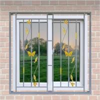 ราคา Big-hot WELLINGTAN (LIKE) เหล็กดัดหน้าต่าง 120X120ซม. สีขาว ลายดอกไม้ร่าเริง (สีทอง) สินค้าขายดี (25584362431)