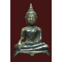 ราคา พระพุทธรูปบูชาเชียงแสนสิงห์สาม เนื้อสำริด ฐาน 3 ขา (53850539488)