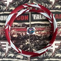 ราคา วงล้อ FALCON ARGON ทรงเอ ลายสายฟ้า 1.4หน้า/หลัง ขอบ17 มอเตอร์- Motorcycle (42500618084)