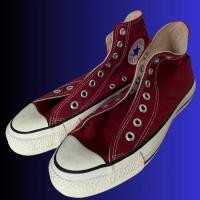 ราคา รองเท้า converse made usa แดงมารูน มือ2 เบอร์6.5 ขนาดวัดจริงได้ 25.5CM. (29055389557)