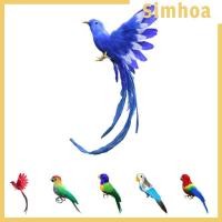 ราคา [SIMHOA] นกแก้วนกขนนกหลากสีประดิษฐ์, เครื่องประดับหัตถกรรมของต้นไม้นกกางเขน (49755649890)