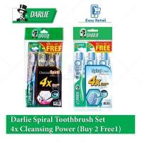 ราคา [ซื้อ 2 ฟรี 1] ดาร์ลี่ แปรงสีฟันชาร์โคล สไปรัล คลีน (22168913222)