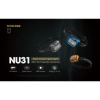 ราคา ไฟฉายคาดหัว Nitecore NU31 550 ลูเมน (24041251502)