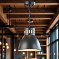 ราคา [ของแท้​จาก​ IKEA]​ HEKTAR เฮ็กทาร์โคมแขวนเพดาน, เทาเข้ม, 38 ซม. (44754061628)