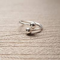 ราคา Double dot silver ring แหวนเงินแท้ แหวนนิ้วเท้า แหวนนิ้วก้อย (446980800)