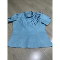 ราคา เสื้อผ้าไหมลาว อัดผ้ากาว สีฟ้า (18754970073)
