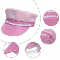 ราคา Top ผู้ใหญ่เจ้าสาวกัปตันหมวกผ้าพันคอผ้าไหม Party Neckwear Bachelorette Party Props ชุด (55506673744)