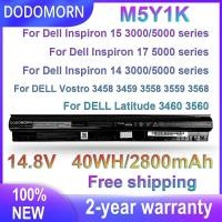 ราคา DODOMORN ใหม่แบตเตอรี่ M5Y1K สำหรับ Dell Inspiron 15 3000 Series 15-3551/3552/3567 15 5000 Series 5551/5552/5555/5558/55 (26200526755)