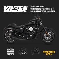 ราคา **ฟรีส่งผ่อน0%** Vance & Hines - Upsweep 2 into 2 สำหรับ Sportster 2014-2020 Vance and Hines V&H (7738113178)