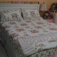 ราคา ผ้าปูที่นอนมีระบายมือสอง (151563275)