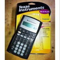 ราคา เครื่องคิดเลขTexas Instruments BA II plus (2645386417)