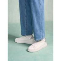 ราคา TomWills หนาSoled รองเท้าสีขาวผู้ชายของแท้หนังด้านในความสูง Silver Tail All-Match รองเท้าผ้าใบกีฬารองเท้าฤดูใบไม้ผลิ (44326423403)