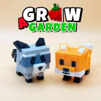 ราคา Grow a garden โมเดล แร็คคูน จิ้งจอกแดง ขนาดใหญ่ พิม 3 มิติ สวยงาม (42363575435)