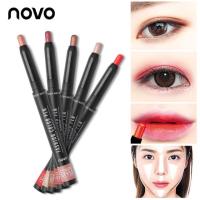 ราคา พร้อมส่ง Novo Eye Shadow and Lipstick (1501508843)