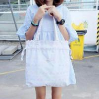 ราคา กระเป๋าผ้าลูกไม้ ลายปักดอกไม้ สีขาว (58140697)