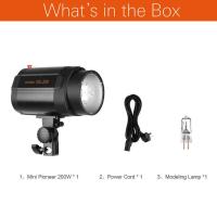 ราคา Godox 200W Monolight Photography Photo Strobe Flash Light Head (Mini Studio Flash) ) (29767100146)