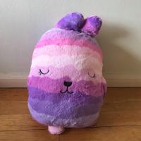 ราคา หมอนผ้าห่ม ตุ๊กตากระต่าย ซุกมือได้ (2716499938)