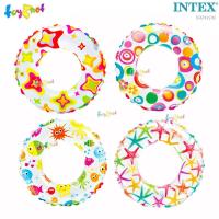 ราคา Intex ห่วงยางไลฟ์ลี่พริ้นท์ 24 นิ้ว (61 ซม.) แพ็ค 4 ชิ้น คละลาย รุ่น 59241 (27990750786)