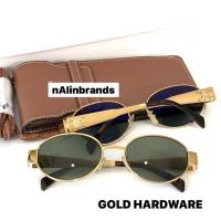 ราคา ⚡️FLASH SALE ลดราคา ของแท้ 100% CELINE TRIOMPHE METAL01 sunglasses (29409185548)