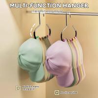 ราคา TPราวแขวนเสื้อผ้าทรงกลมสร้างสรรค์ กันลื่น สำหรับแขวนหมวก ที่เก็บของอเนกประสงค์พร้อมตะขอเกี่ยว (45053882442)