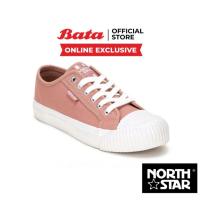 ราคา Online Exclusive Bata บาจา by North Star รองเท้าผ้าใบแบบผูกเชือก สำหรับผู้หญิง รุ่น EPSEN สีชมพู 5805059 สีขาว 5801059 (14399288387)