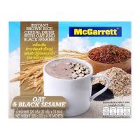 ราคา เครื่องดื่มข้าวกล้อง ข้าวโอ๊ต Mcgarrett Instant Brown Rice Cereal Drink With Oat & Black Sesame (29725590547)